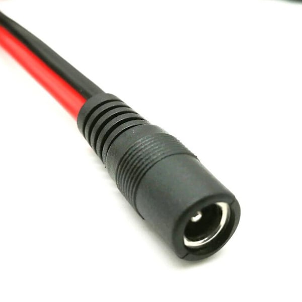 DC 5,5 mm x 2,1 mm virtapistokkeen naarin kaapeli Anderson Powerpole 14 AWG -johdolle