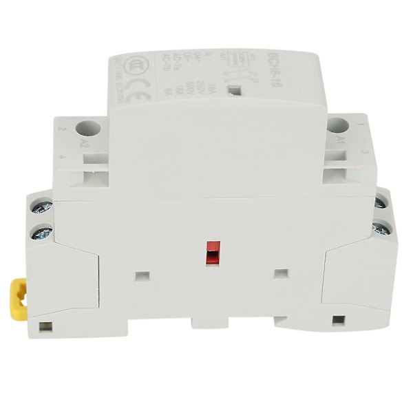 2p 16a 220v/230v 1no 1nc 50/60hz DIN-kisko Kotitalousac-kontaktor