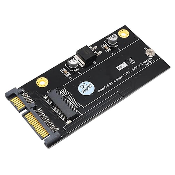 20+6 Pins SSD til SATA 2,5 tommer Adapterkort Konverter til X1 Carbon