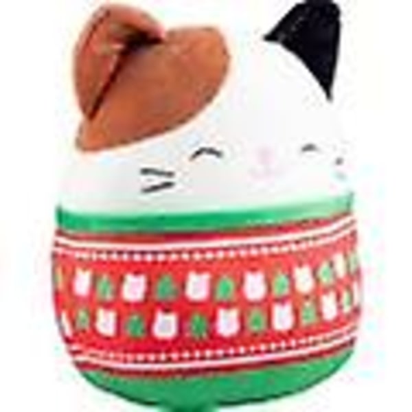 10\" Cam Katt med Jultröja - Officiell Kellytoy Julplysch - Samlarobjekt Mjuk & Squishy Julkattleksak
