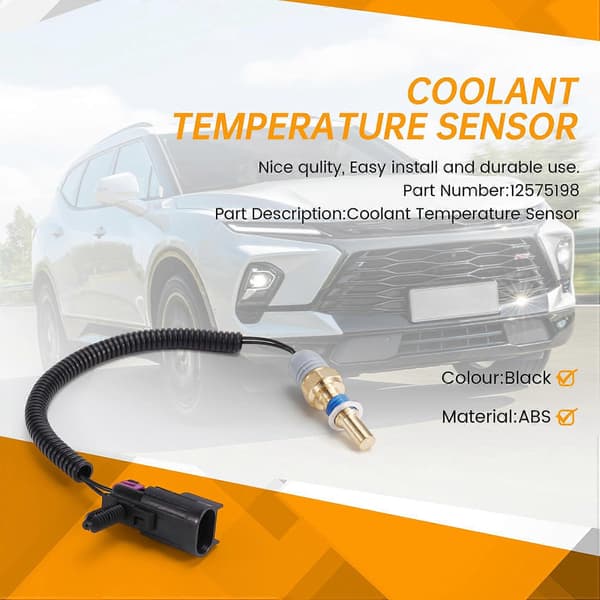 12575198 Kylvätsketemperatursensor för Ascender Bravada Envoy Trailblazer 2002-2005