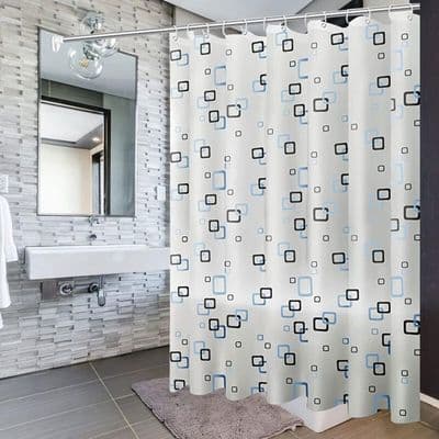Dusjforheng - YYV - 200x200cm - Vanntett - Muggresistent - Vaskbart