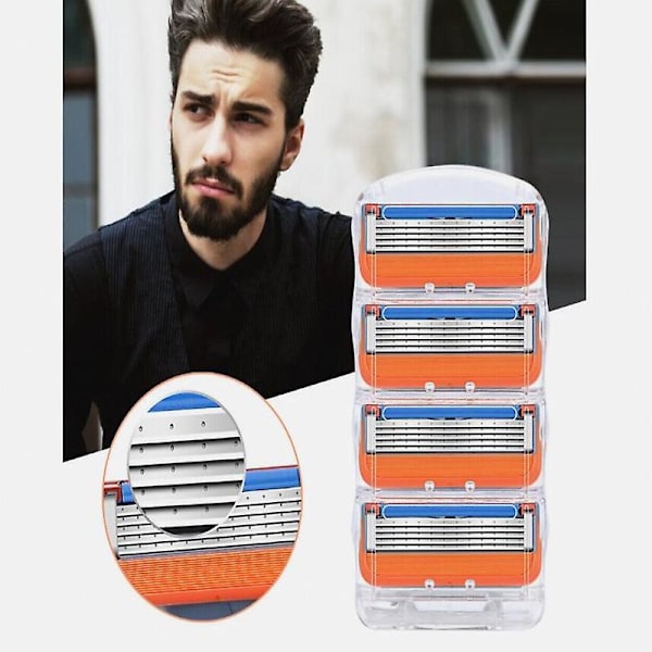 16-pack rakblad för män
