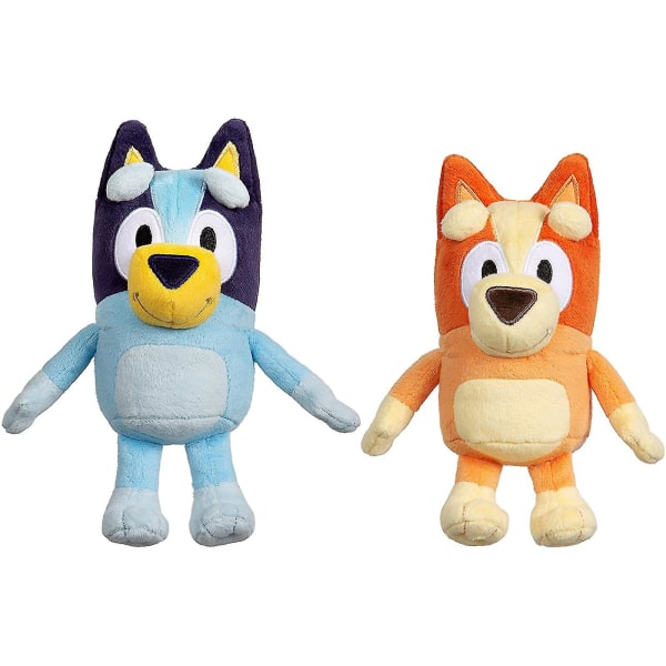 2PCS 28cm Bluey & Bingo Plush Doll Cute Animal Plush Soft Stuffed Toy Kids Gift[PB]