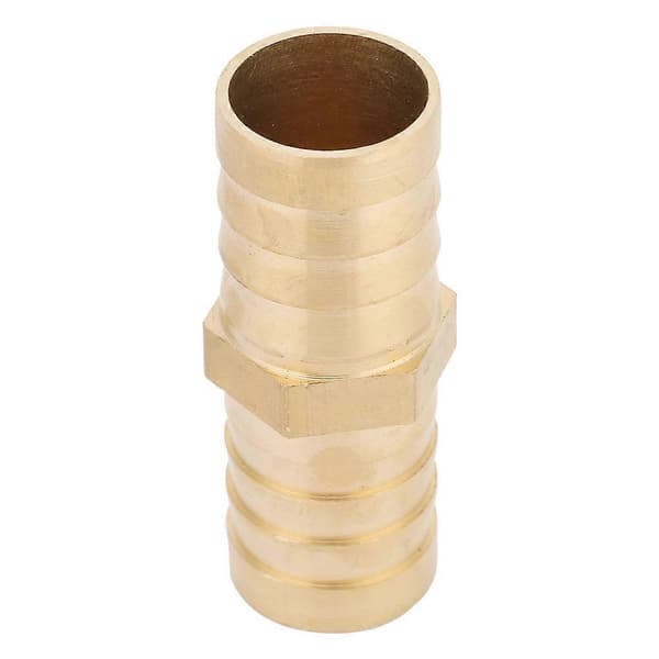 Messing Slangefitting 19mm-19/25mm Messing Barb Hale Reducer Reducerende Stikforbindelse [19--25mm]