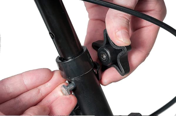 Rollator 2 Plastknopp 2 Skruv För Armar Hl420