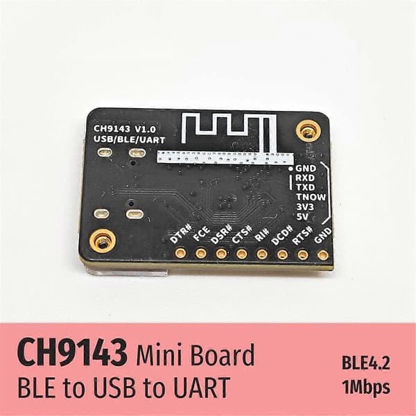CH9143 Mini Modul BLE/UART/USB Modul BLE/USB till Seriell/TTL UART Modul