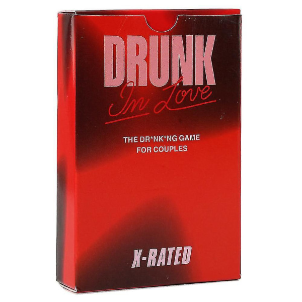 Drunk In Love: X-rated Couples Drinking Game - Intimt relationskortspel med kryddiga vågor, roligt Date Night Game