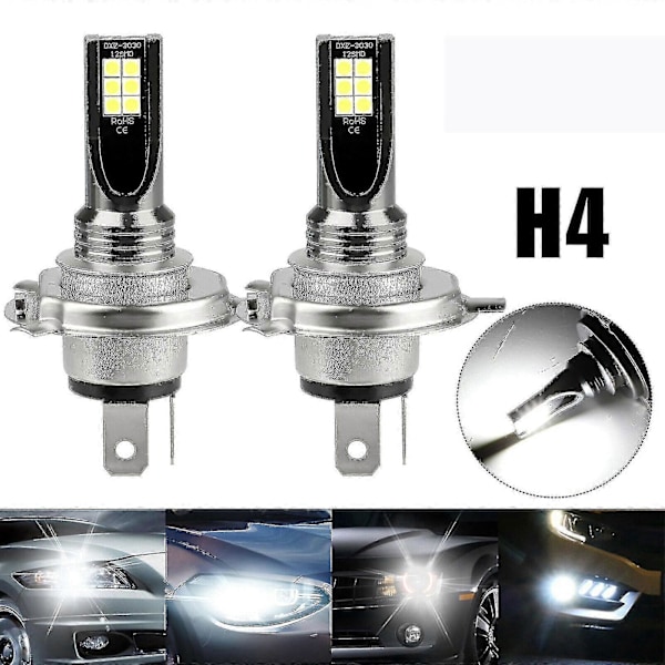 H4 LED-ajovalolampput