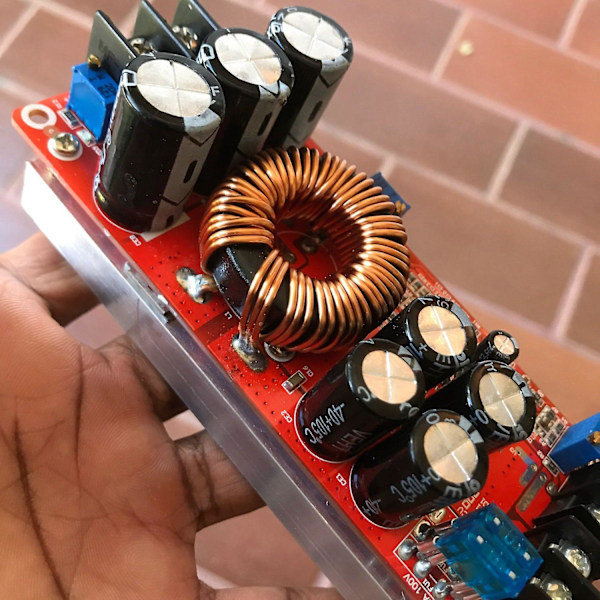 1200W DC-omvandlare Boost Car Step-Up Power Supply-modul 20A 40A 20A Spänningsomvandlare CV Boost Converter Regulator
