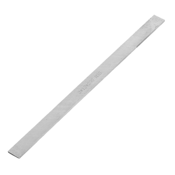 Nopea teräs (HSS) neliömäinen sorvaustyökalu - 3*12*200mm valkoinen teräspalkki