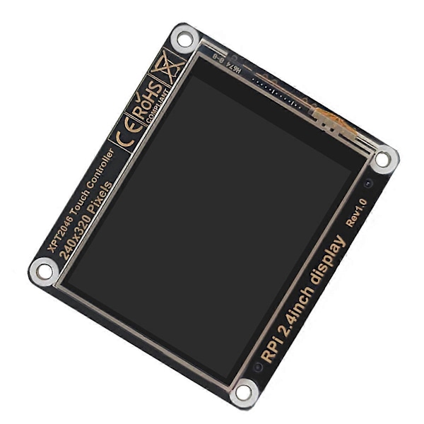 2.4 tuuman IPS LCD -kosketusnäyttö Raspberry Pi:lle, sisäänrakennettu kaiutin (ääni ei Pi5:lle, mutta W