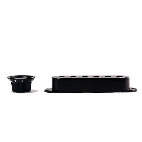 3 stk. Guitar Pickup Cover Volume Tone Knapper Switch Tip Dele Sæt, Sort