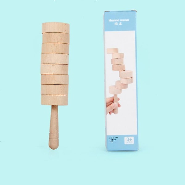 1 set träbalanseringsblock