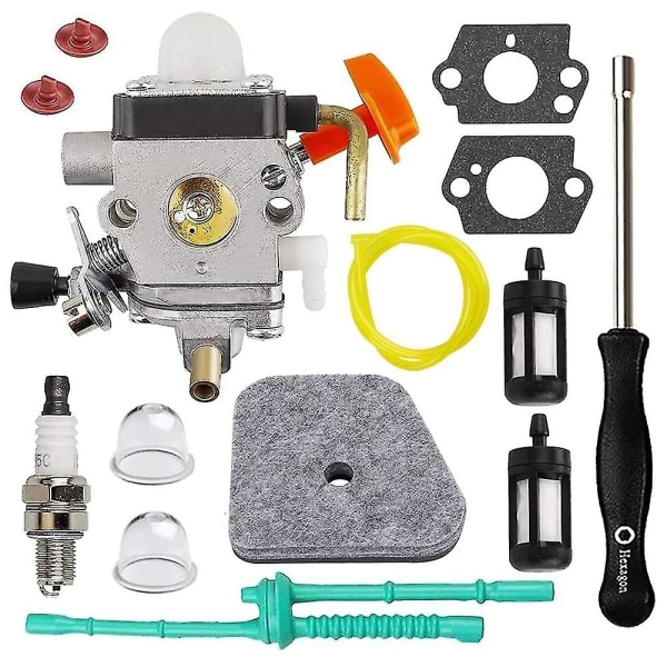 Förgasarkit för Fs90 Fs110 Ht101 Fs130 Fs100 = Km110r Km130 Hl100 Ht100 Fs130r Fs87 Fs100r Hl90