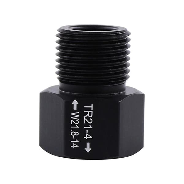 CO2 Cylinder Adapter, T21-4 til W21.8-14 Adapter Konverter til CO2 Cylinder til