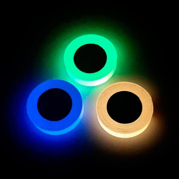 Lysende Tape Lysende Tape Advarsel Jordlys Scene Trappetrinn Fluorescerende Tape