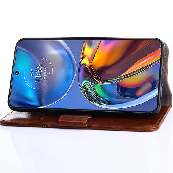 Geometrisk Syet PU-Etui til Vivo X80 Pro