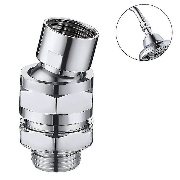Bruseslange Kugleled Bruseshoved Svingbar Adapter Justerbar
