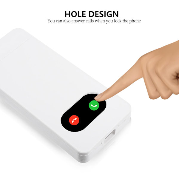 Telefontidslåseboks Selvstyrt tidslåseboks Plasttelefonlåseboks