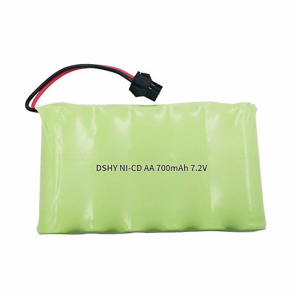 7,2v Uppladdningsbart Batteri 700mah Sm-2p Kontakt Elektrisk Fjärrkontroll Leksaksbatteri Uppladdningsbart