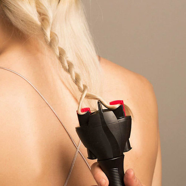 Elektrisk hårfletning, automatisk Quick Twist Twister hårfletning, Smart DIY Magic Hårstylingverktyg Rullar Hårflätningsverktyg Julklapp
