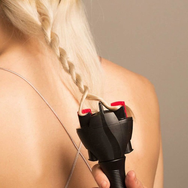Elektrisk hårfletningsmaskin, automatisk snabb twist twister hårfletningsmaskin, smart Diy magisk hårstylingverktyg rullar hårfletningsverktyg julklapp