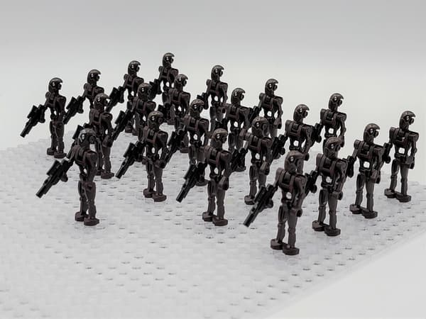 Commando Droids Kaptein 21 stk Hær Tilpassede Figurer Sett
