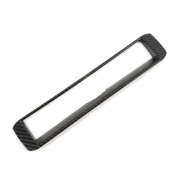 Bil Karbonfiber ABS Luftuttaksdeksel Trim Passer for Mitsubishi Xpander 2022 2023