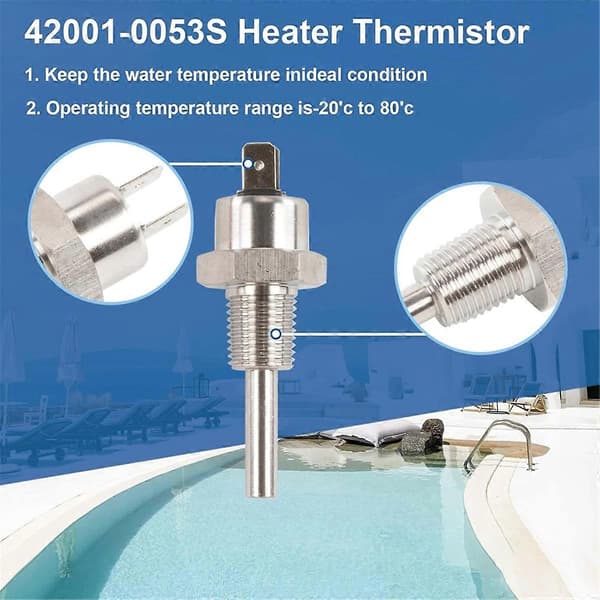 42002-0024S Røggassensor & 42001-0053S Termistor til Pentair MasterTemp, Sta-Rite, Max-E-Therm S