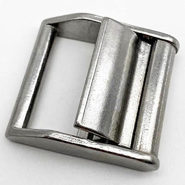 Cam Spænde Skralde Surringsrem eller Webbing Last Surring Lash Bagage Taske Bælte Metal Spænde, 38mm S