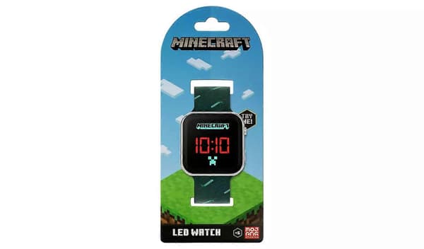 Peers Hardy LED Klokke Minecraft