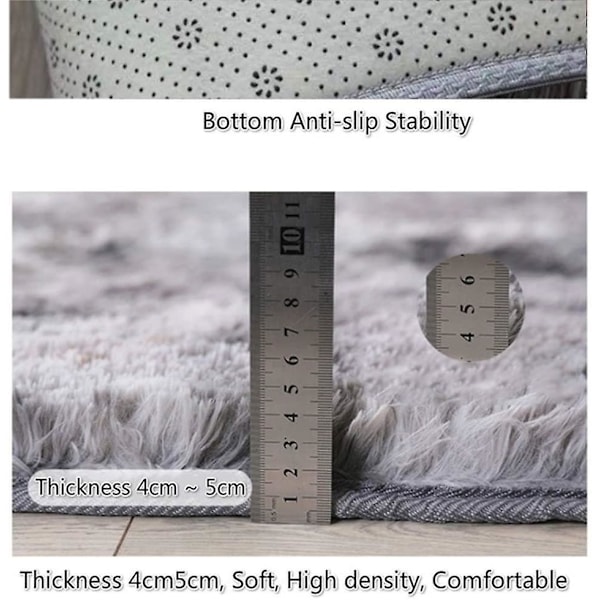 Supermyk Supermyk Vintervarme Tykke Tepper For Stue Plysj Teppe Barn Soverom Fluffy Gulv Hjem Decor Shaggy Matte Fløyels Teppe
