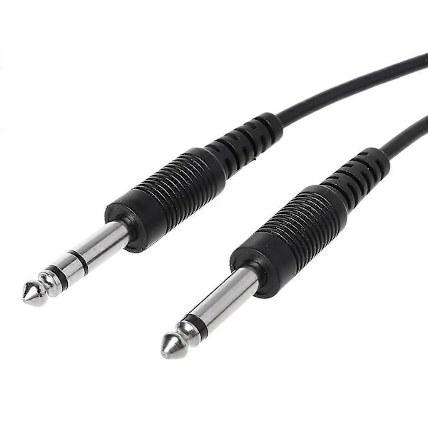 Sort Aviation Headset til bus XLR til GA (Dual Plug) Pilot Headset Adapter
