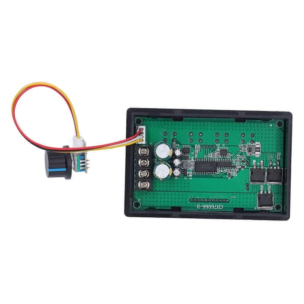 Högkvalitativ DC 10-55V DC motorvarvtalsregulator multifunktion integrerad