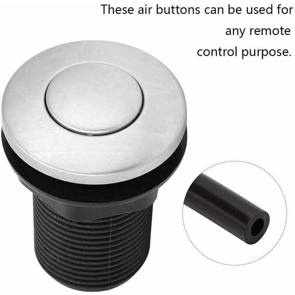 Affaldsluftafbryder automatisk knap + pneumatisk slangesæt. 32mm