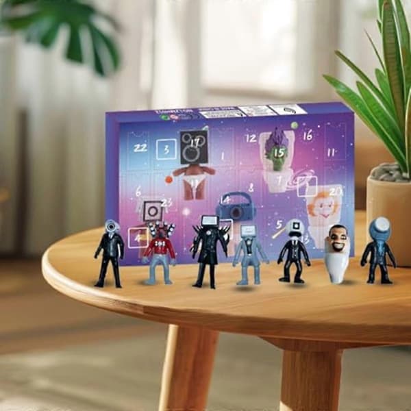 Skibidi Figur Toalett Adventskalender 2024