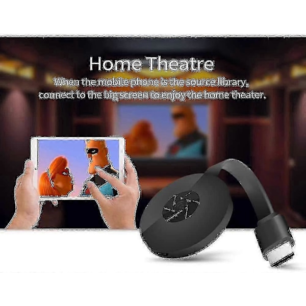 Cast til TV-en din i HD, Android Streaming Stick - Stream Youtube, Netflix B