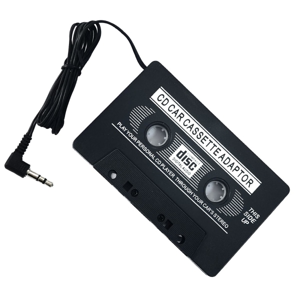 3,5 mm kassettbandadapter Aux Audio Spela musik Ipod Dvd Cd-spelare Telefon till bil Fg