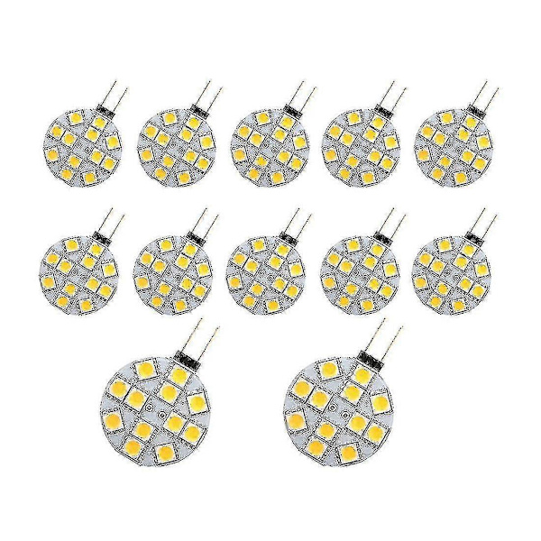 12 st G4 LED-Pucklampor