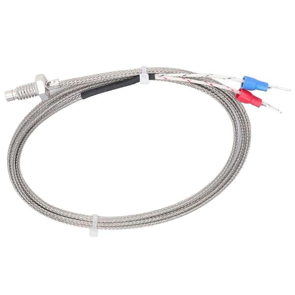 Högkvalitativ 1m M6 brittisk skruvtyp K termoelement