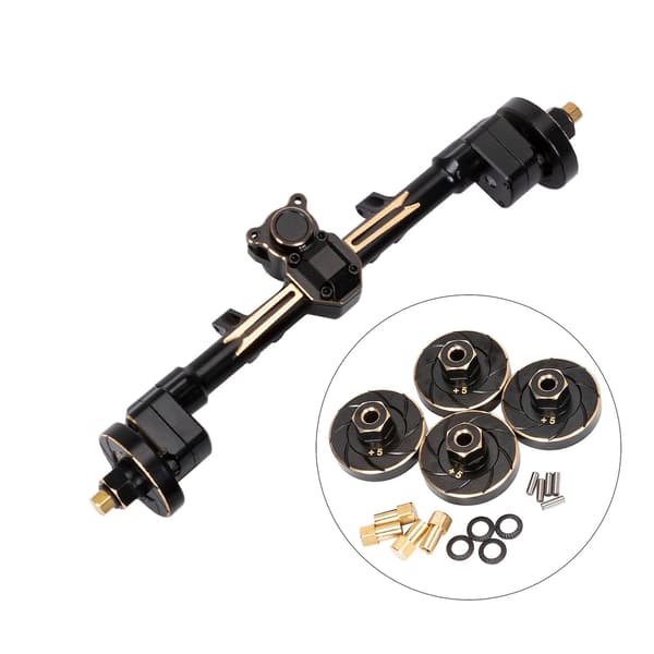 Axial Scx24 Utvidede Hjulnavs Låsemutter Rc Kjøretøy Navadapter Vekt 4stk