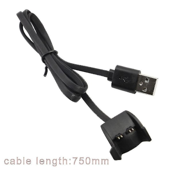 Datasyncroniseringsdockningsstation USB-laddningsklämma Laddare för Garmin Vivosmart HR-klocka