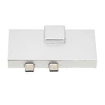 USB C-hubb för Surface Pro 8 9 X - Dubbel USB C-expansionshubb med 7 portar - 5 Gbps dataöverföring - Plug and Play