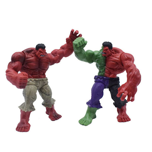 4-pack Superhjälte Marvel Hulk Figur Actionfigurer Barn Pojkar Presenter Actiondocka Set Kit