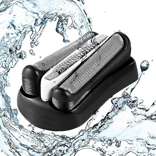 2 stk 32b Barberbladdeler for Braun Serie 3, erstatningsfolie og kutter