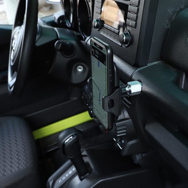 Multifunksjonelt Brakett for Jimny JB74 Mobiltelefonholder Fastgjort for Jimny 2019-2021 Tilbehør
