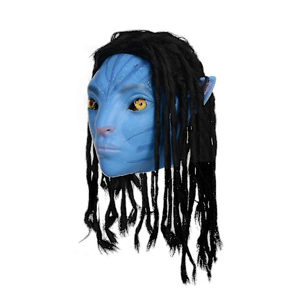 Avatar Maske Partytilbehør Miljøvenlig Latexmaske Ny Avatar 2 Cosplay Gave Hovedbeklædning