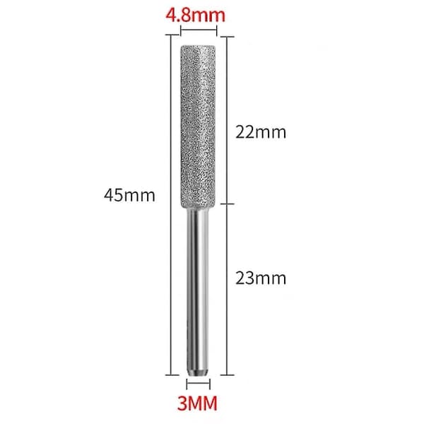 4,8 mm timantti-ketjusahan teroitin, 20 kpl
