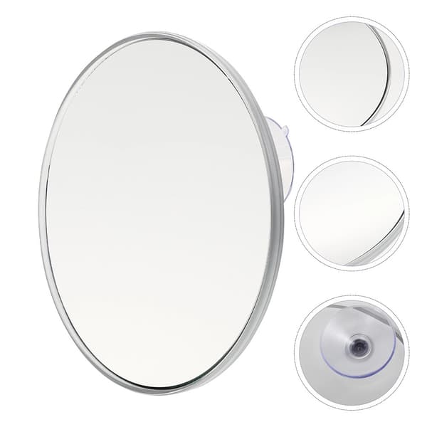 Makeupspejl med sugekopper og 20x forstørrelse